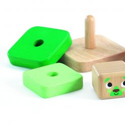 Drewniana układanka Piramidy