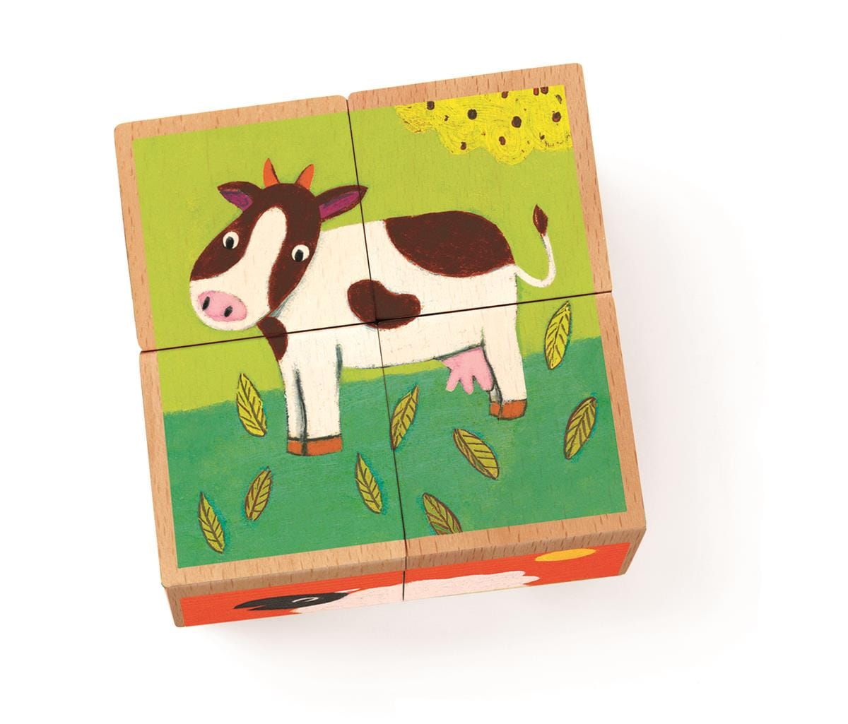 Drewniane klocki 4 sztuki Drewniane klocki 4 sztuki