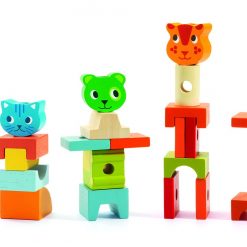 Drewniane klocki Pociąg Crearoule