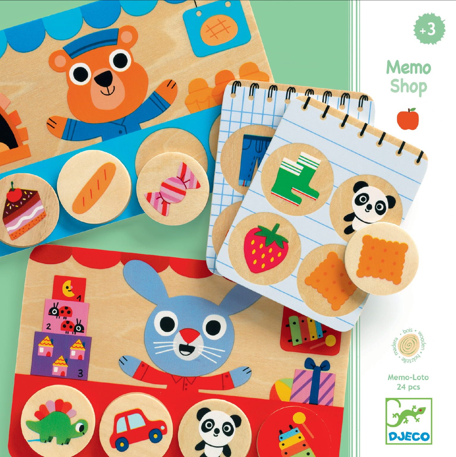 Drewniane memo lotto Sklep Drewniane memo lotto Sklep