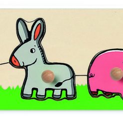 Drewniane puzzle Farma