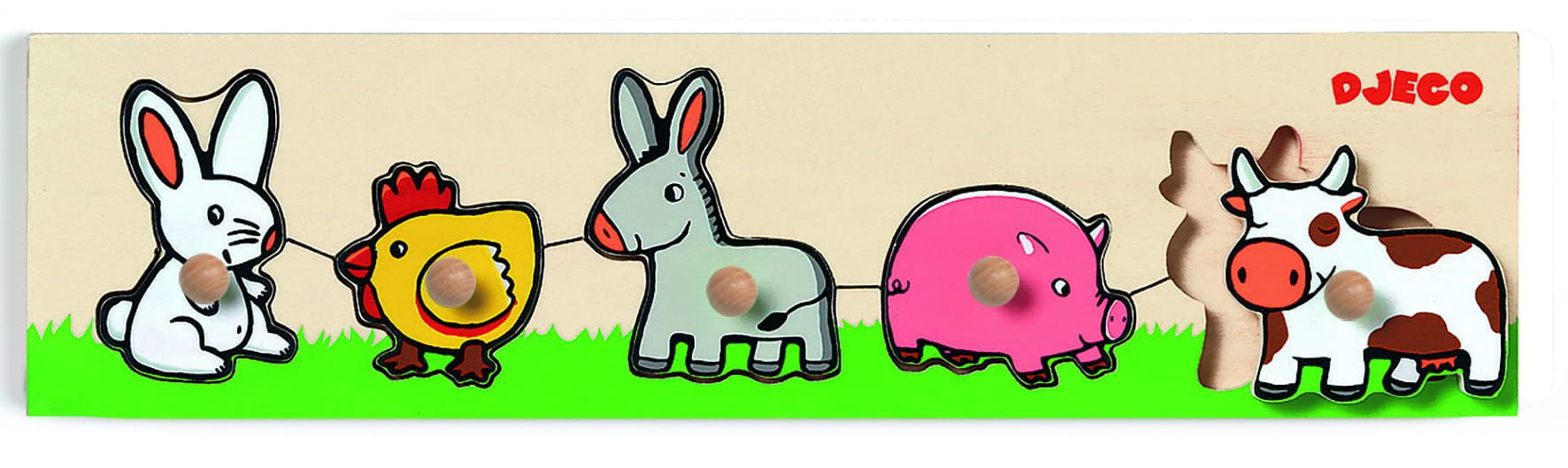 Drewniane puzzle Farma Drewniane puzzle Farma