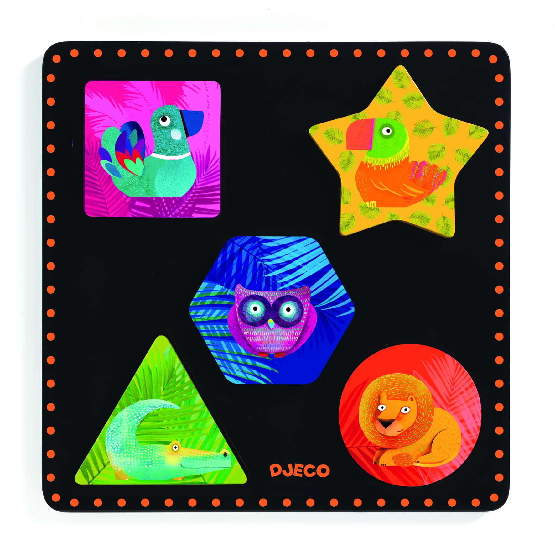 Drewniane puzzle Geochic Drewniane puzzle Geochic