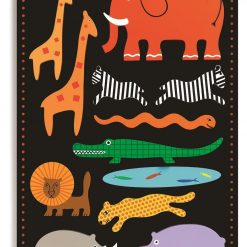 Drewniane puzzle Zwierzęta safari