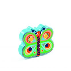 Drewniany marakas Motylek