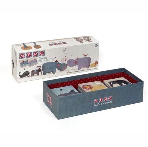 Gra memo Dzikie zwierzęta Gra memo Dzikie zwierzęta