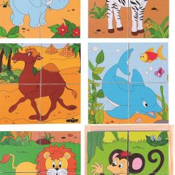 Puzzle sześcienne kostki