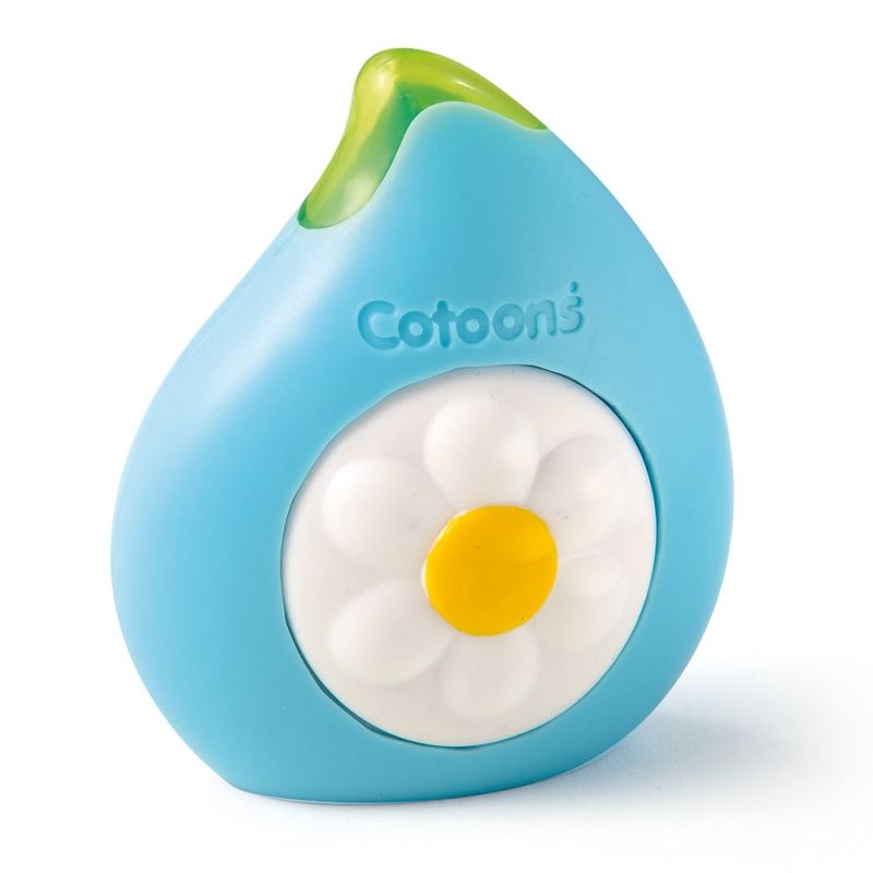 SMOBY Karuzela Niebieska na łóżeczka, projektor Cotoons + Śliniak_4 Niebieska Karuzela na Łóżeczka