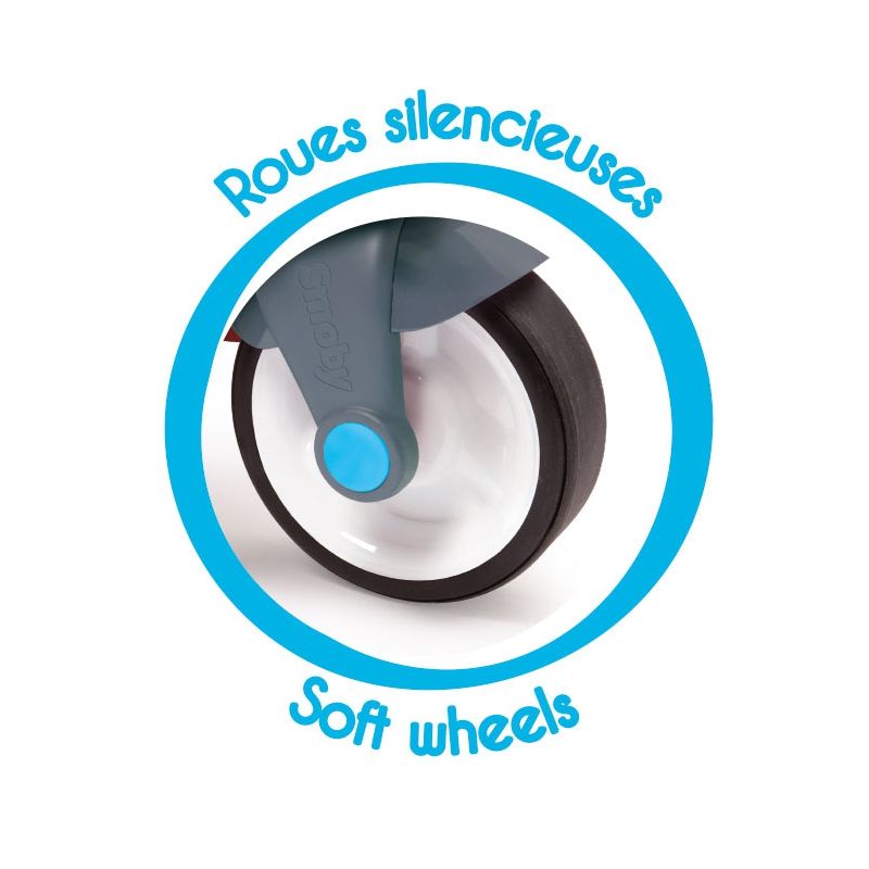 Smoby Jeździk skuter czerwony_3 Czerwony Skuter