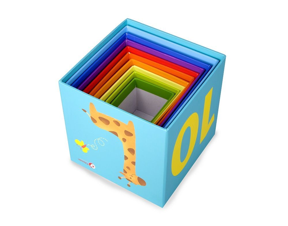 Układanka kubeczki z cyferkami Układanka kubeczki z cyferkami