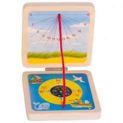 Zegar słoneczny i kompas