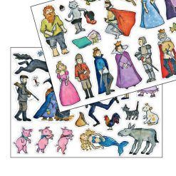 Układanka magnetyczna Bajki