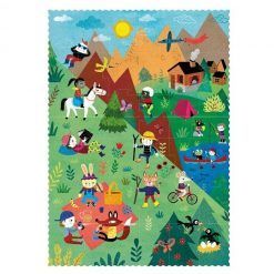 Puzzle Lato i Zima w Górach