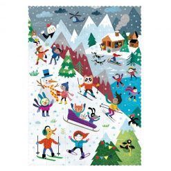 Puzzle Lato i Zima w Górach