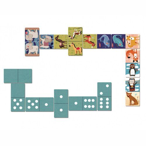 Gra dla dzieci, domino, Pingwinek i Przyjaciele Londji®_3 Gra domino Pingwinek i Przyjaciele