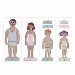 Gra ubieranka The Paper Family