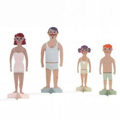 Gra ubieranka The Paper Family