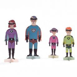 Gra ubieranka The Paper Family