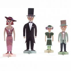 Gra ubieranka The Paper Family