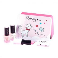 Kosmetyki w pudełku z kotkiem