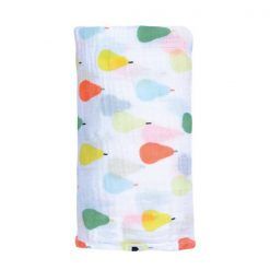 Muślinowy otulacz Gruszki