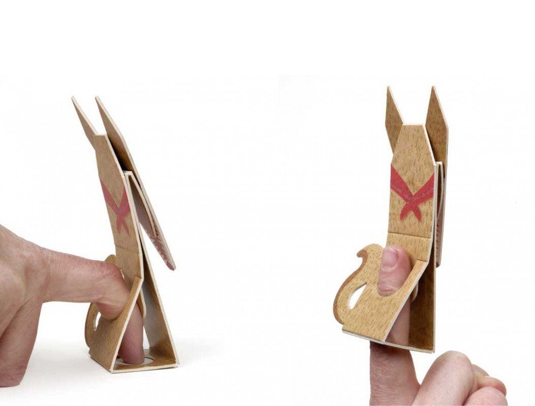 Pacynki na palce, Czerwony Kapturek Londji®_4 Pacynki na palce Czerwony Kapturek