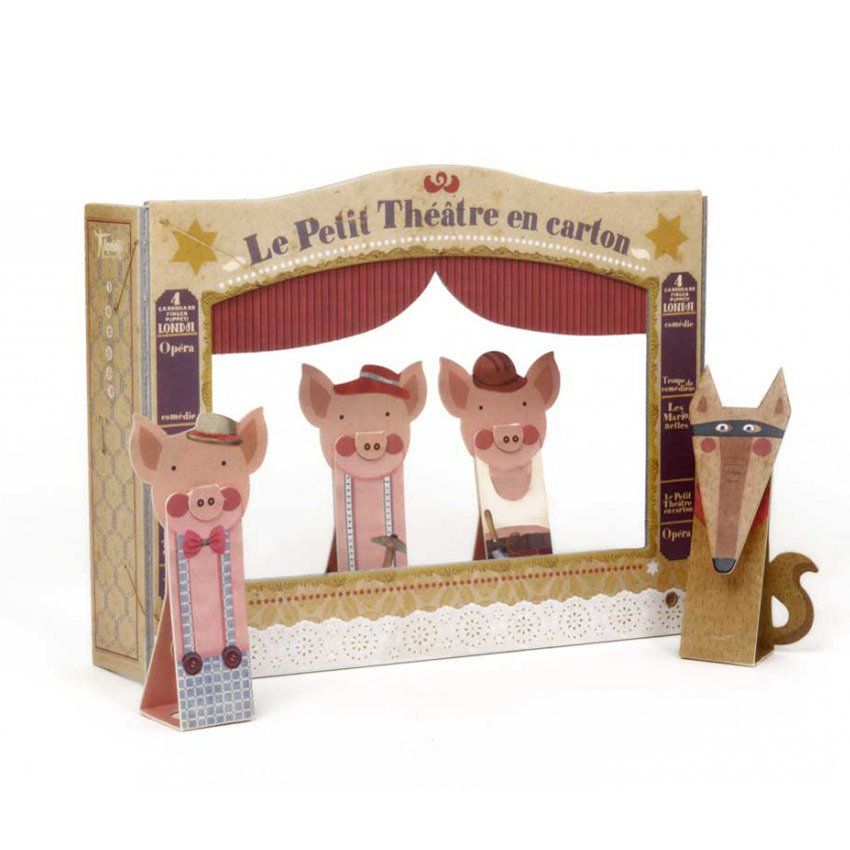 Pacynki na palce, Trzy Małe Świnki Londji®_3 Pacynki na palce Trzy Małe Świnki