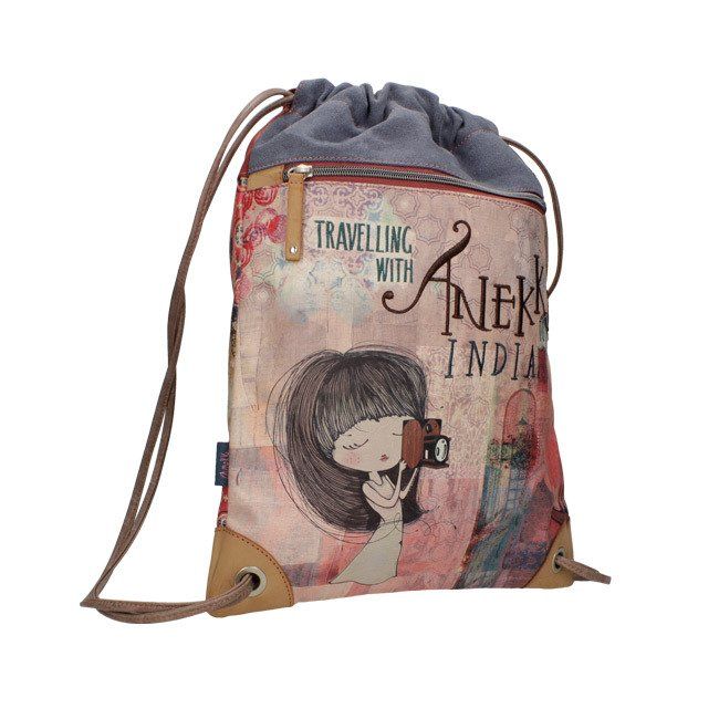 Plecak worek, seria India Anekke®_1 Plecak worek seria India