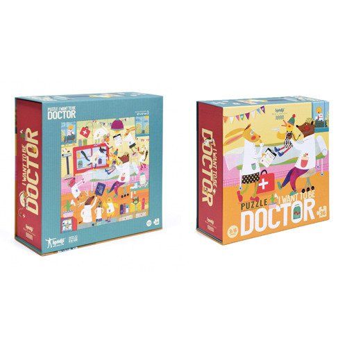 Puzzle dla dzieci, Chcę być lekarzem! Londji®_3 Puzzle Chcę być lekarzem!
