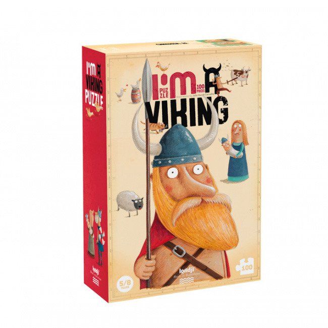 Puzzle dla dzieci, Jestem Wikingiem! Londji®_1 Puzzle dla dzieci Jestem Wikingiem