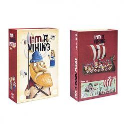 Puzzle dla dzieci Jestem Wikingiem