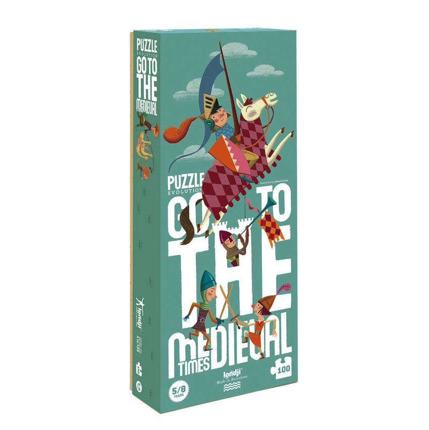 Puzzle dla dzieci, Ruszaj do Średniowiecza! Londji®_1 Puzzle Ruszaj do średniowiecza!