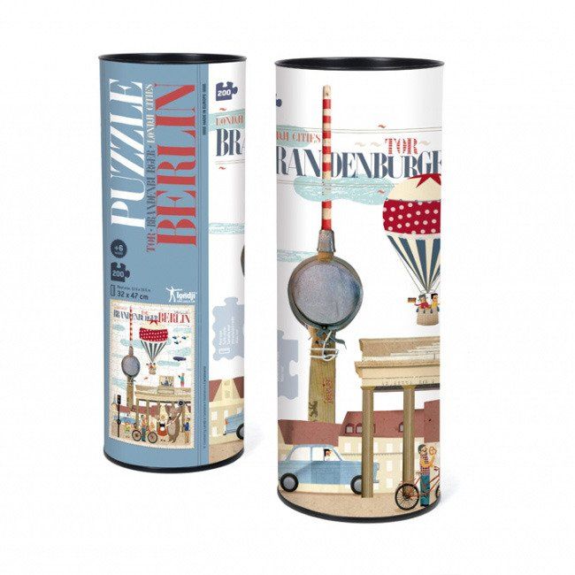 Puzzle dla dzieci, miasta świata Berlin Londji®_1 Puzzle Berlin 200 elementów