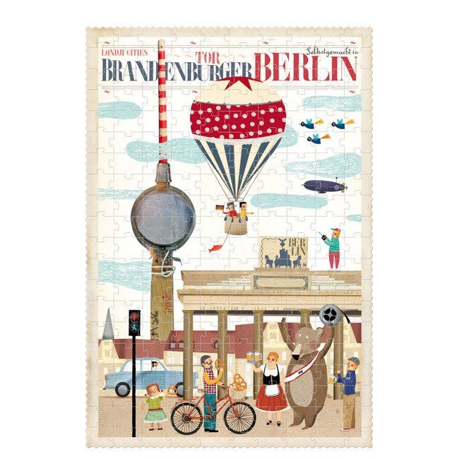 Puzzle dla dzieci, miasta świata Berlin Londji®_5 Puzzle Berlin 200 elementów