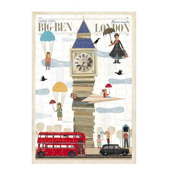 Puzzle dla dzieci, miasta świata Londyn Londji®_5 Puzzle miasta świata: Londyn