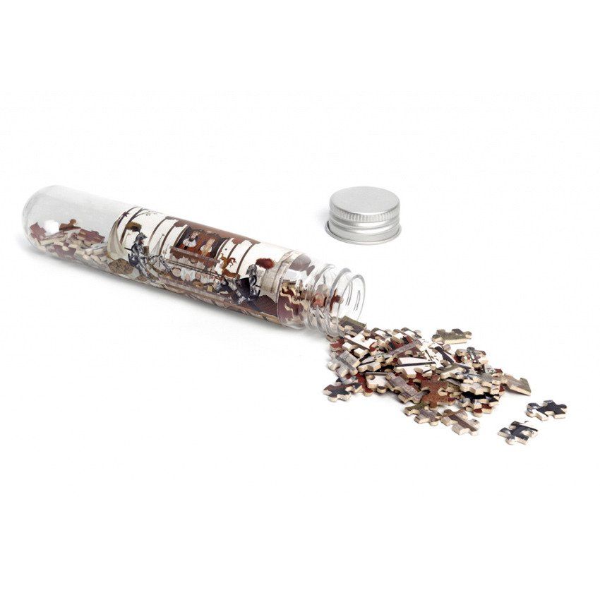 Puzzle mikro, menzurka, Śreniowiecze Londji®_1 Puzzle mikro Średniowiecze