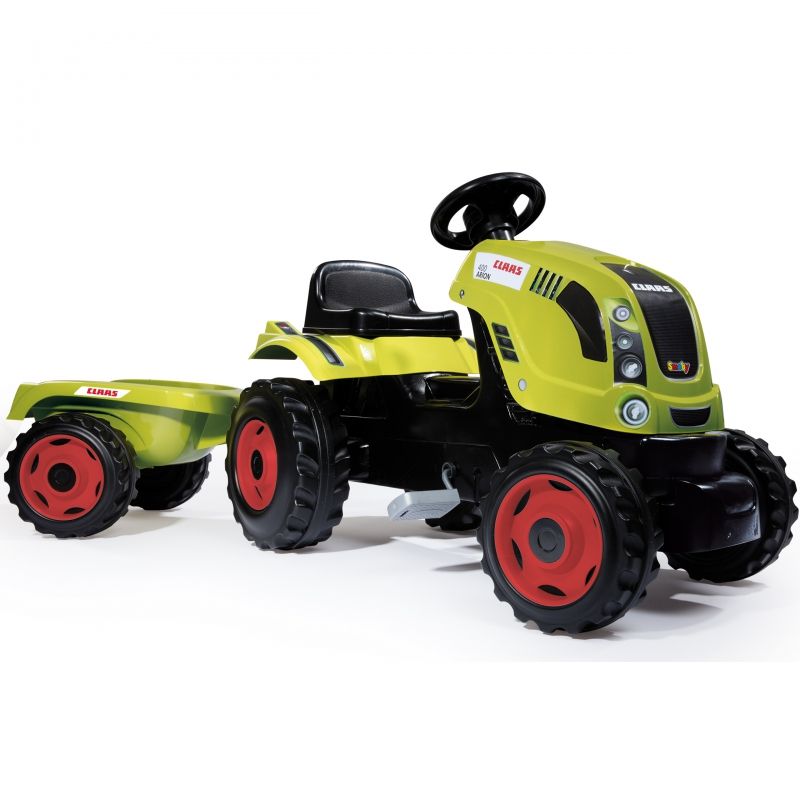SMOBY Traktor na pedały Farmer XL z przyczepą CLAAS_1 Traktor Farmer XL
