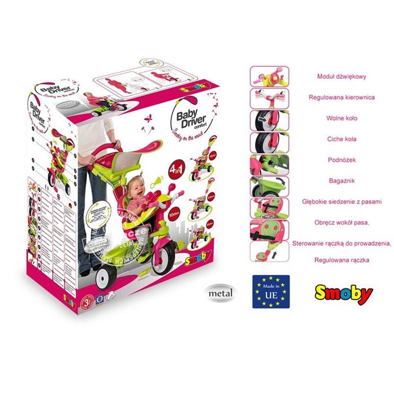 Sterowany Rowerek Trójkołowy Sterowany Rowerek Trójkołowy