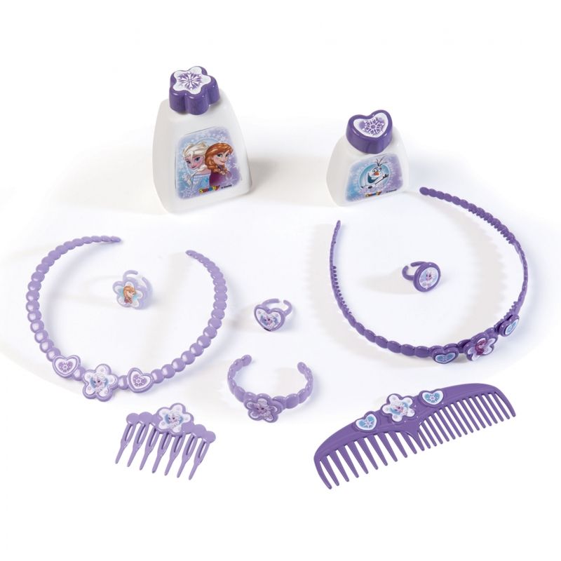 Smoby Toaletka Frozen 2 w 1 bezpieczne lustro Księżniczki taborecik_4 Toaletka Frozen