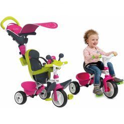 Różowy Rowerek Trójkołowy