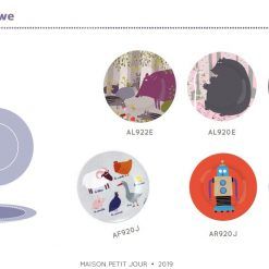 Talerz Morze ośmiornice