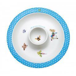 Talerzyk kieliszek Królik Piotruś