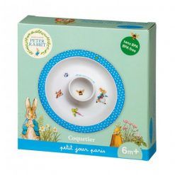 Talerzyk kieliszek Królik Piotruś