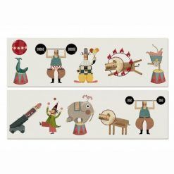 Tatuaże dla dzieci – cyrk