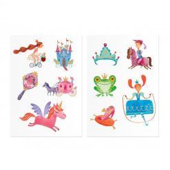 Tatuaże dla dzieci – księżniczki