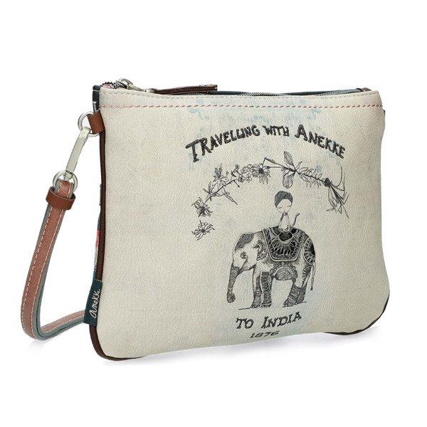 Torebka crossbody na ramię, płaska, seria India Anekke®_1 Torba crossbody płaska India