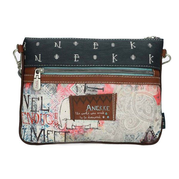 Torebka crossbody na ramię, płaska, seria India Anekke®_3 Torba crossbody płaska India