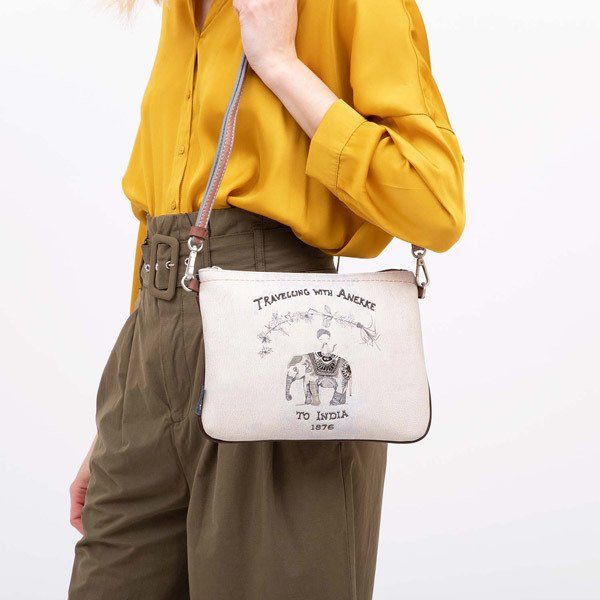 Torebka crossbody na ramię, płaska, seria India Anekke®_5 Torba crossbody płaska India