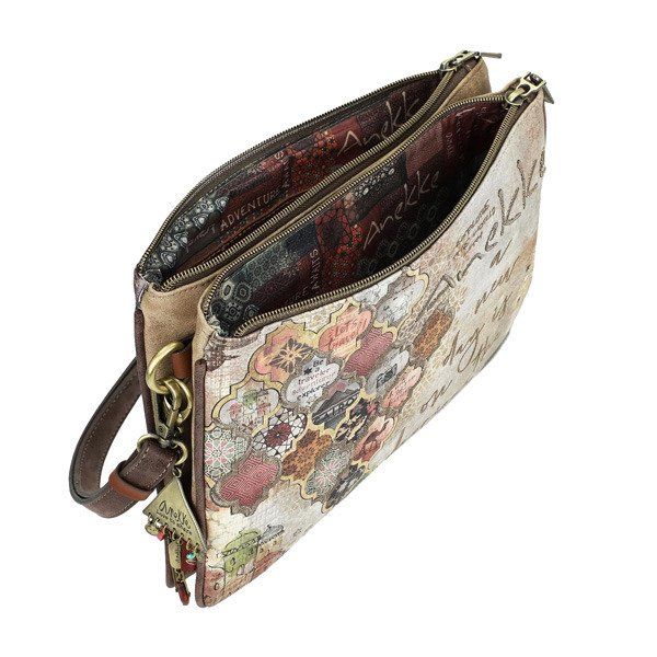 Torebka crossbody, podwójna, seria Egipt - mozaika Anekke®_8 Torebka crossbody podwójna Egipt