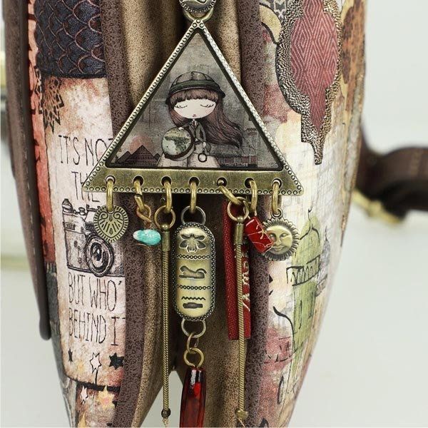 Torebka crossbody, podwójna, seria Egipt - mozaika Anekke®_9 Torebka crossbody podwójna Egipt